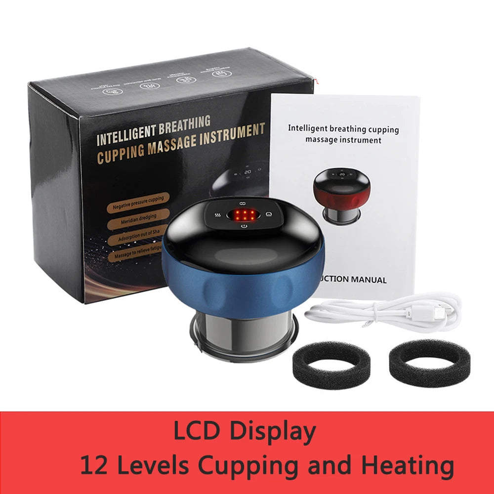 Smart Cup Massage Device (With Heating & Red Light Therapy)